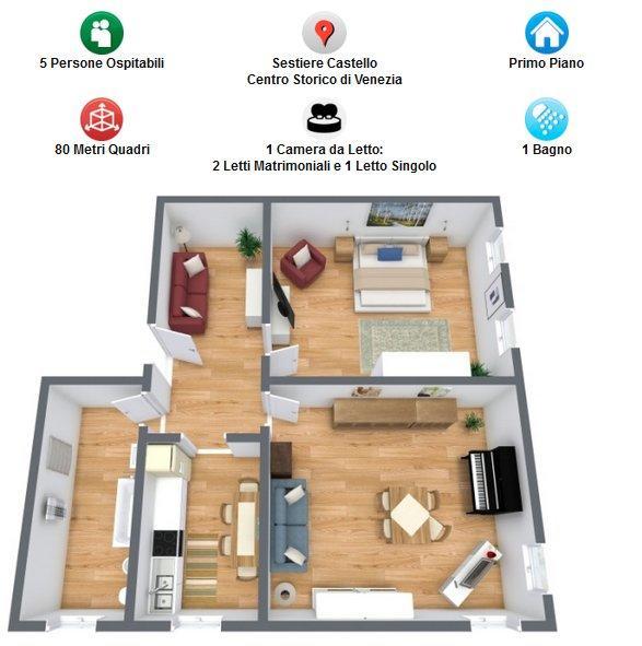 Bella Vista Apartment Wenecja Zewnętrze zdjęcie